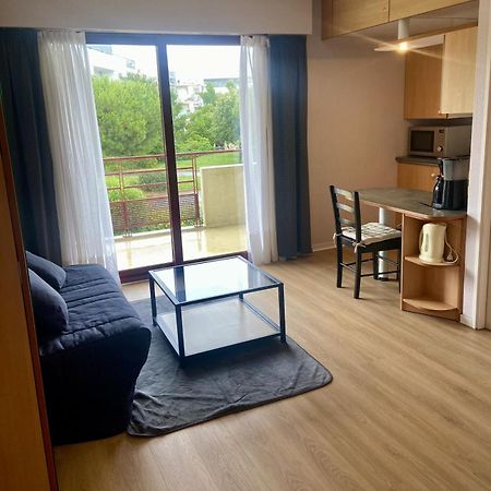 La Rochelle Minimes - Studio Meuble Avec Piscine Exterior foto