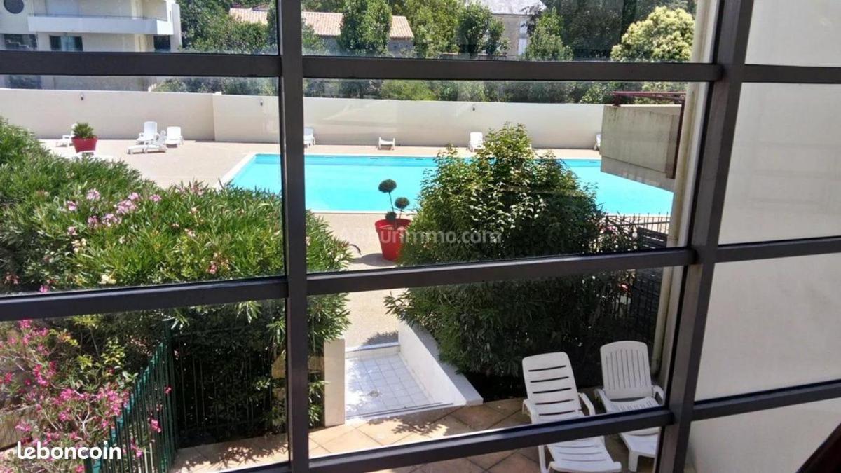 La Rochelle Minimes - Studio Meuble Avec Piscine Exterior foto